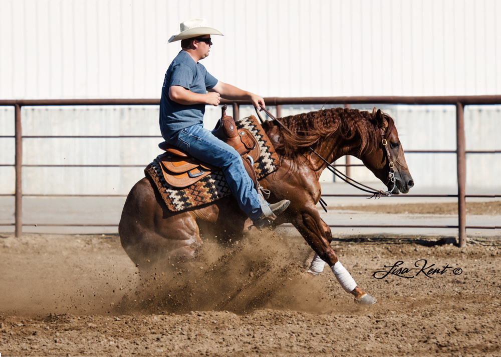 Sparky Tinseltown reining horse for sale